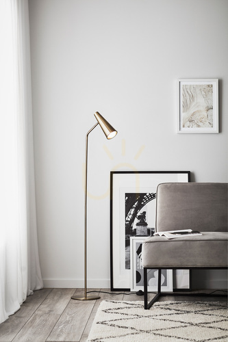 Check Floor Lamp Markslojd Peak Antique Metal 138 cm 107901