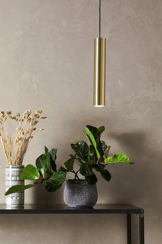 Check Pendant Light Markslojd Ruben 107880 Brushed Brass Metal 40 cm