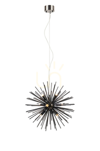 Pendant Light Markslojd Soleil 9-Light Black Metal 57 cm 108048 small 0