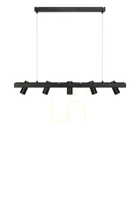 Pendant Light Markslojd Torino 5-Light Black Metal 107784 small 0