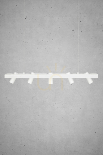 Check Pendant Light Markslojd TORINO 5-Light White Metal 107783