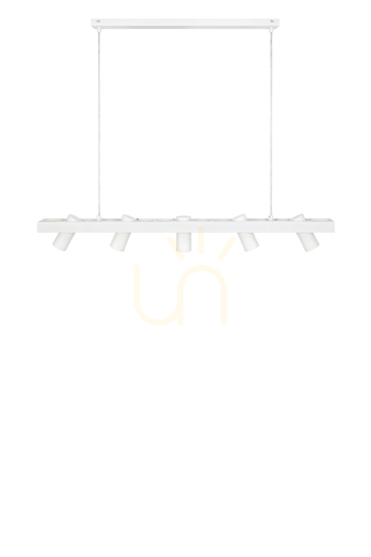 Check Pendant Light Markslojd TORINO 5-Light White Metal 107783