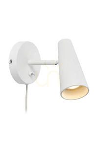 Wall Light Markslojd Crest White Metal 1-Light 108199 small 0