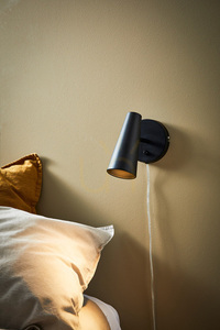 Wall Light Markslojd Crest Black Metal 1-Light 108200 small 1