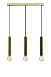 Pendant Light Markslojd Sencillo 3-Light Brass Metal 108261 small 0