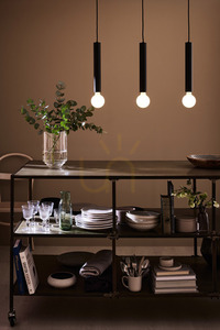Pendant Light Markslojd Sencillo 3-Light Black Metal 108262 small 1