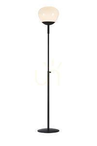 Floor Lamp Markslojd RISE 108278 Black Metal Smoke Glass 150 cm small 0