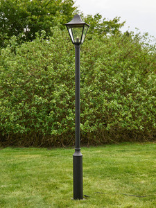 Outdoor Post Lamp Markslojd Garden 24 Black 225 cm LED 108171 small 1