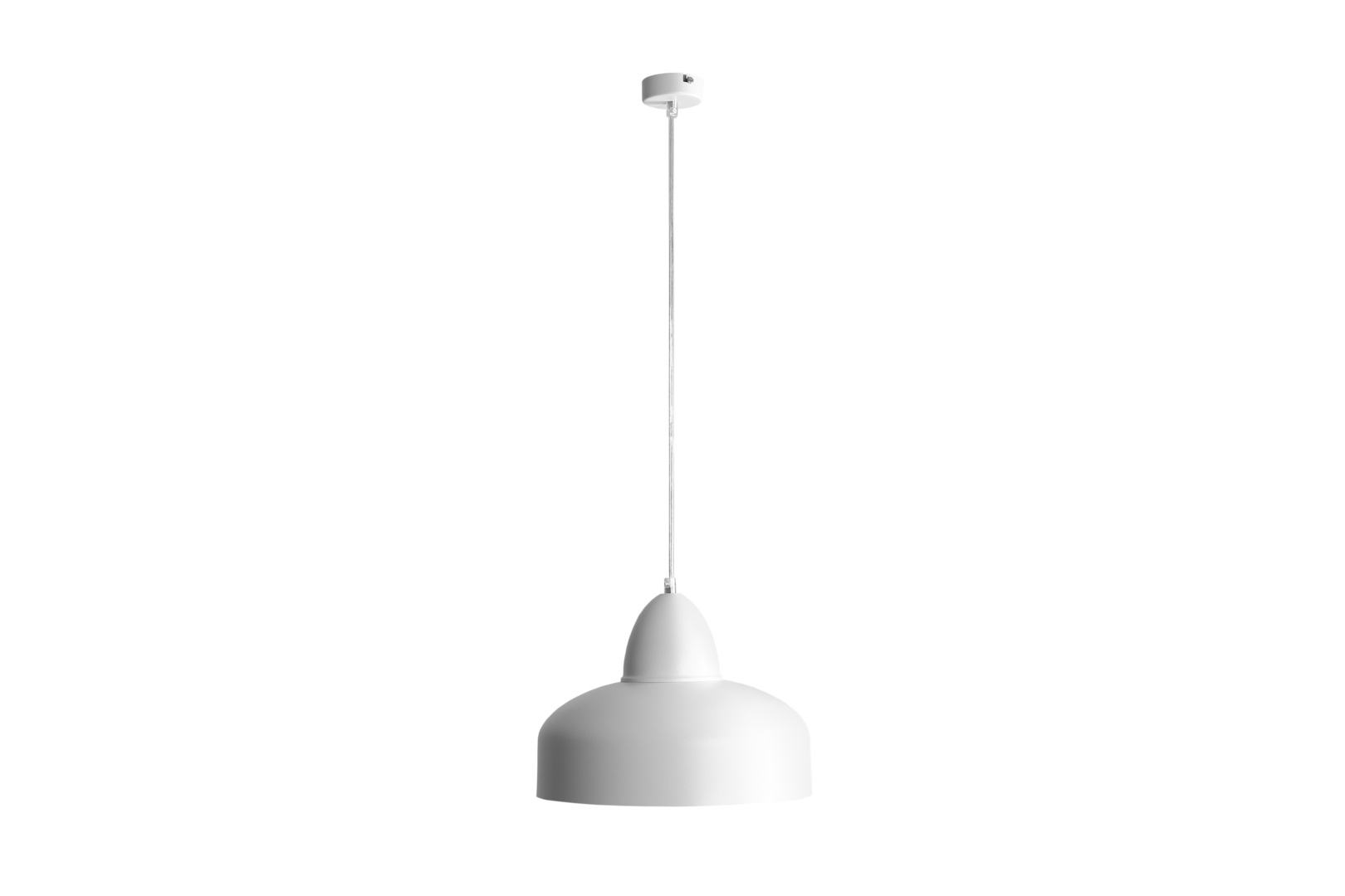 Aldex Como White Pendant Lamp 30cm Metal E27 946G