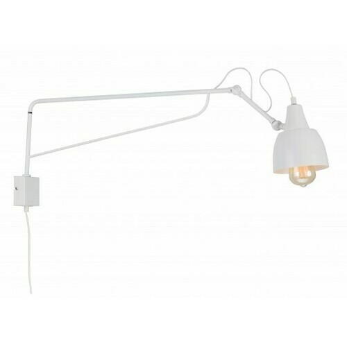 Check Wall Lamp Aldex Soho Large White Metal E27 1002C_D