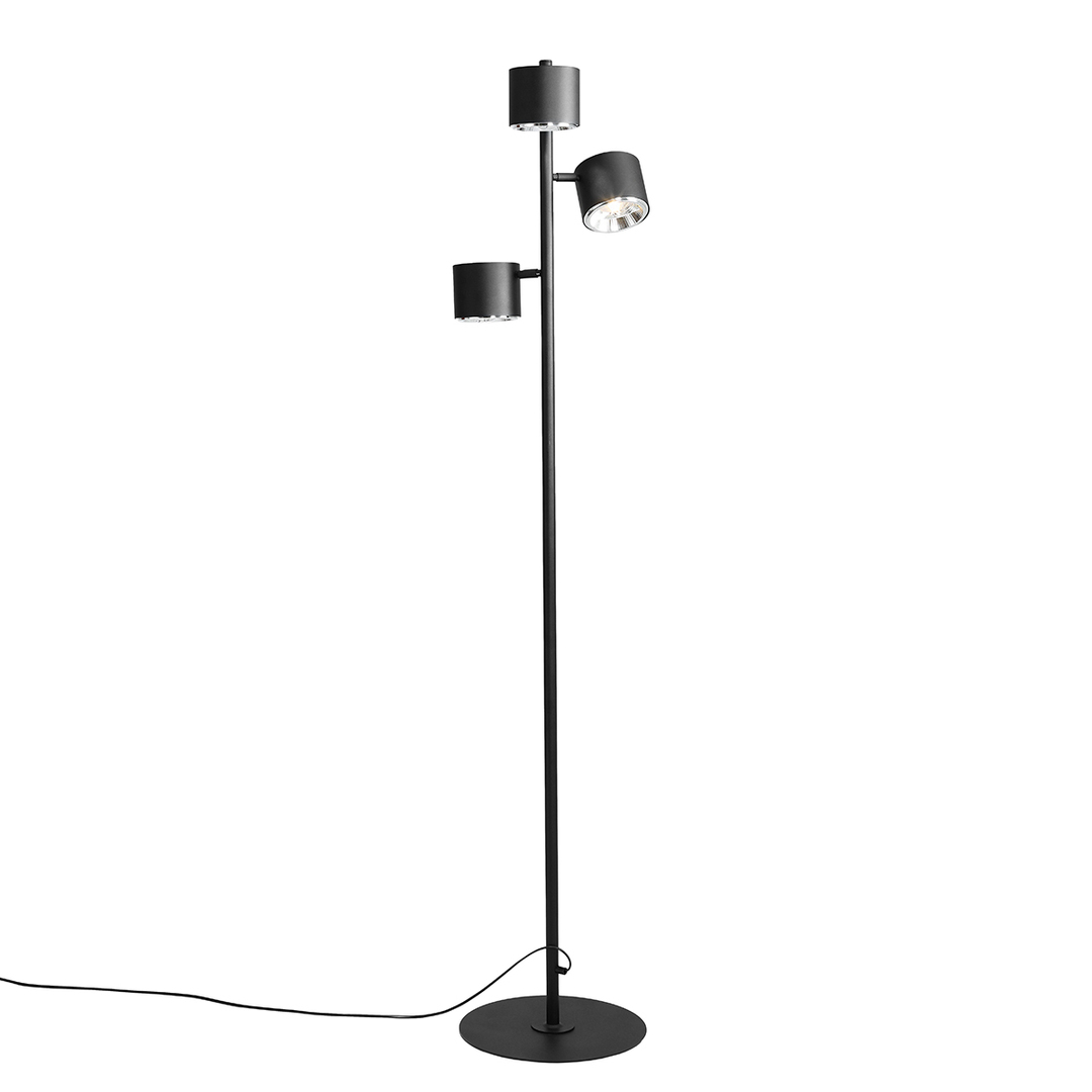 Standing Lamp Aldex Bot Black 3xGU10 Metal 165cm 1047A
