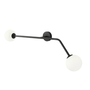 Aldex Wall Lamp Pure Black Horizontal 2xE14 LED 97cm 1064D1 6 Aldex Wall Lamp Pure Black Horizontal 2xE14 LED 97cm 1064D1 small 6