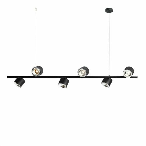 Check Aldex Bot 6 Black Metal Pendant Lamp 1047K