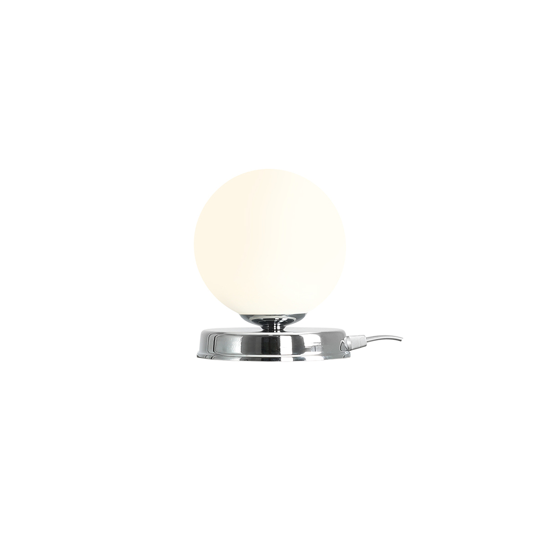 Desk Lamp Aldex Ball Chrome S Metal E14 14 cm 1076B4_S