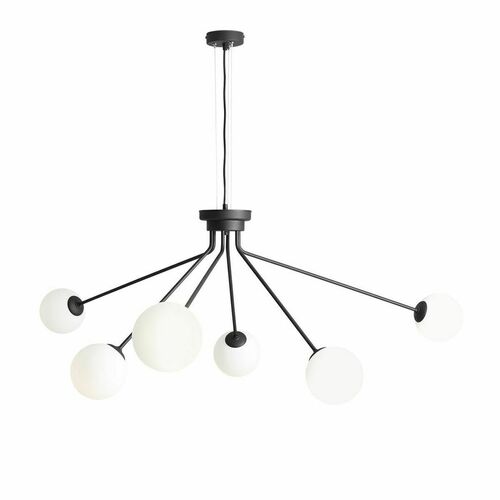 Check Aldex Holm 6 Black Pendant Lamp 1082K1