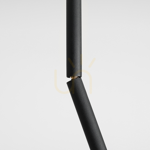 Check Aldex Stick All Black M Adjustable Ceiling Spotlight Black G9 1084PL_G1_M