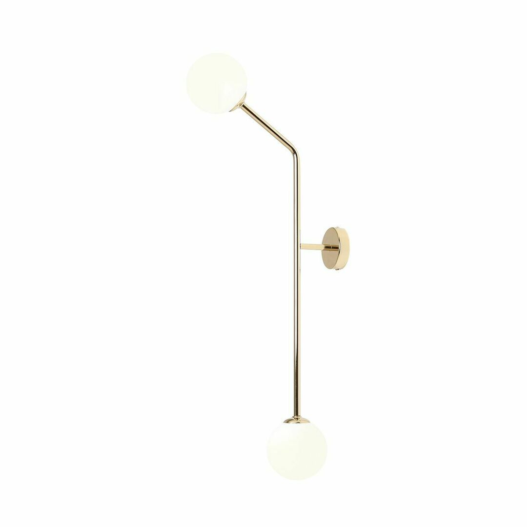 Aldex Pure Gold Vertical LED Wall Lamp E14 2x40W 1064D30_2