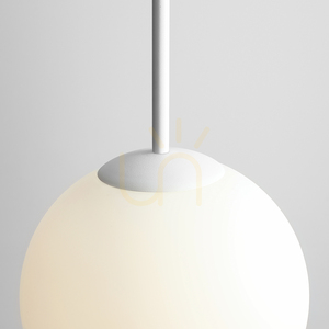 Pendant Light Aldex Bosso Medium 30 White Glass Metal 1087G small 2