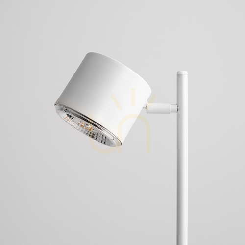 Check Aldex Bot white metal desk lamp GU10-AR111 47 cm 1046B