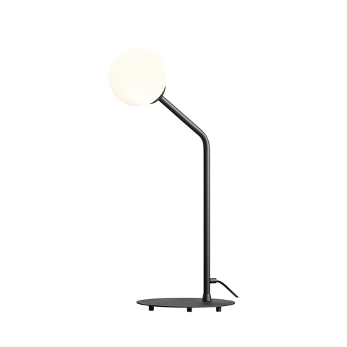 Check Desk Lamp Aldex Pure Black Metal Glass E14 62 cm 1064B1