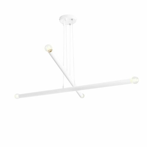 Check Aldex Tubo 4 White Metal Pendant Lamp 4xE14 1072L