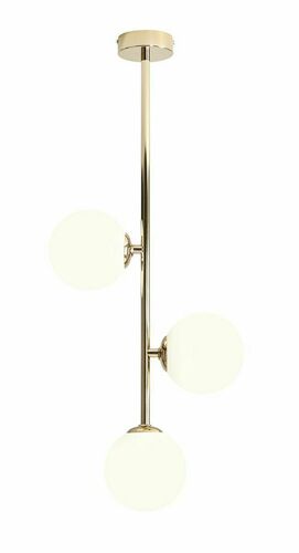 Check Plafon Aldex Libra 3 Gold LED E14 Metal Szklany 1094PL_E30