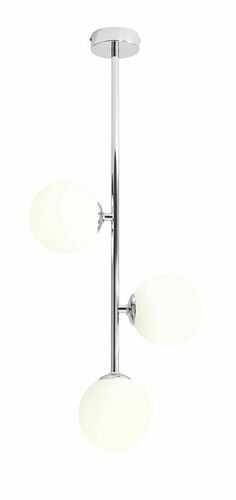 Check Aldex Plafond Libra 3 Chrome Metal Glass E14 1094PL_E4