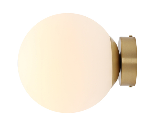 Check Aldex Ball Brass M Wall Lamp E27 Metal 20 cm SKU 1076C40_M