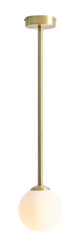 Check Plafon Aldex Pinne Medium Mosiądz Metal Szkło E14 1080PL_G40_M