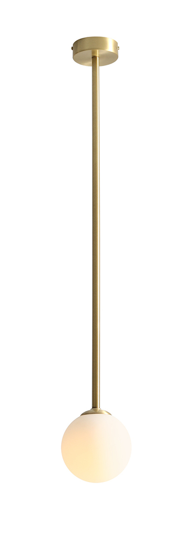 Plafon Aldex Pinne Long Brass E14 metalowo-szklany 1080PL_G40_L