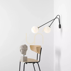 Aldex Holm L black wall light, 2×E14, 72 cm, 1082D1_L small 2
