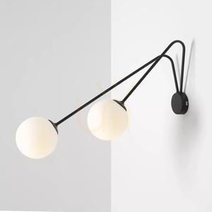 Aldex Holm L black wall light, 2×E14, 72 cm, 1082D1_L small 3