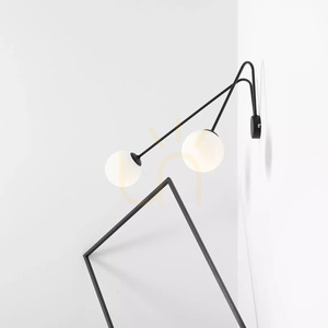 Aldex Holm L black wall light, 2×E14, 72 cm, 1082D1_L small 5