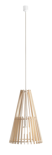 Check Aldex Ferb L Wooden Pendant Light 39 cm E27 993G_L