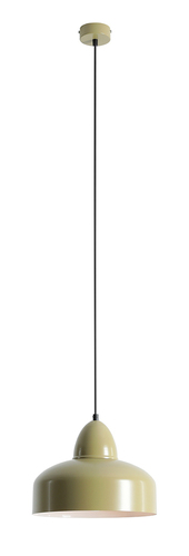 Check Aldex Como Pistachio Pendant Lamp 30 cm Metal E27 946G12