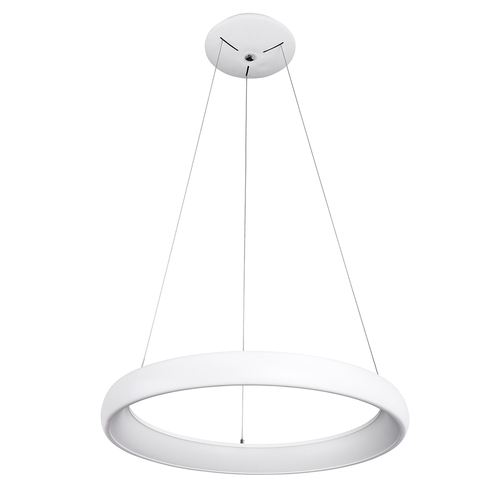 Check Pendant Light Italux Alessia White LED 50W 61 cm 4000K 5280-850RP-WH-4