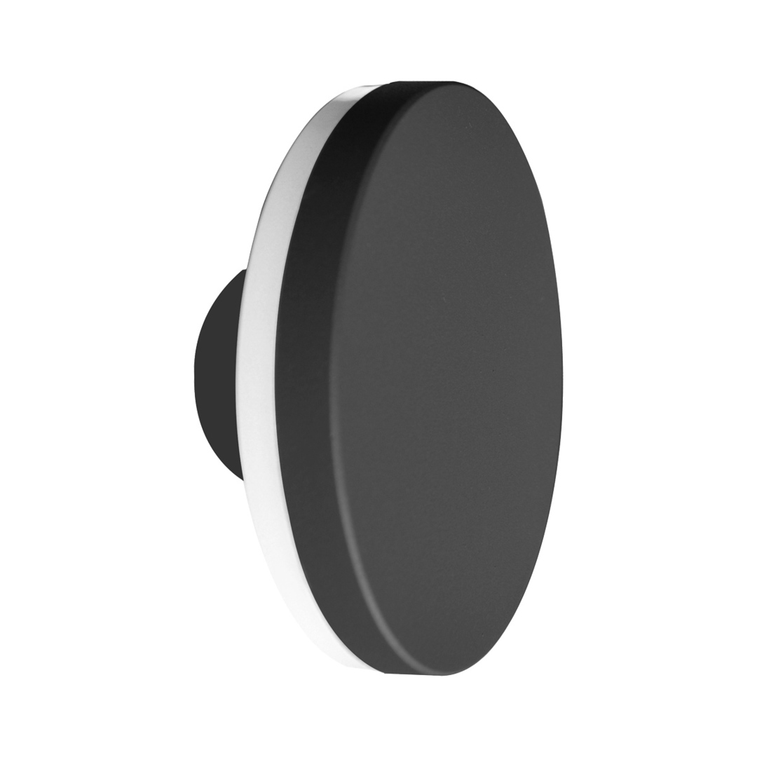 Outdoor Wall Lamp Italux Viano Black 12W LED 4000K IP54 PL-270