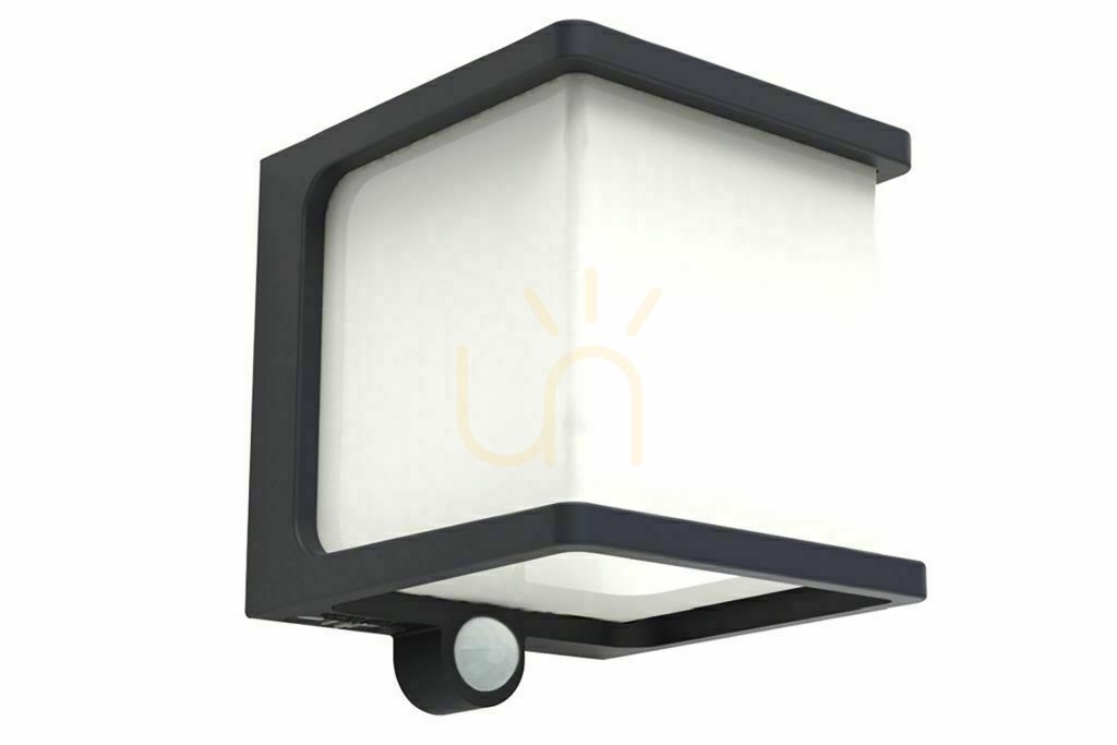 Outdoor Wall Lamp Lutec DOBLO Anthracite LED 8W Motion Sensor 6940101125