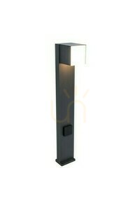 Outdoor Standing Light Lutec CUBA Anthracite LED 12W 75 cm Aluminum 7193805118 small 0