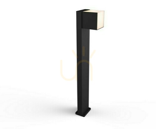 Check Outdoor Standing Light Lutec CUBA Black LED 12W 75 cm Aluminum 7193802012