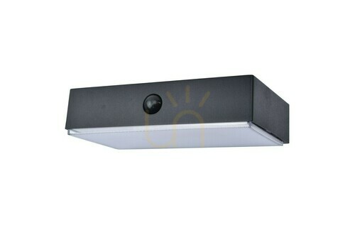 Check Outdoor Wall Lamp Lutec FADI Black LED 5W 6939501330