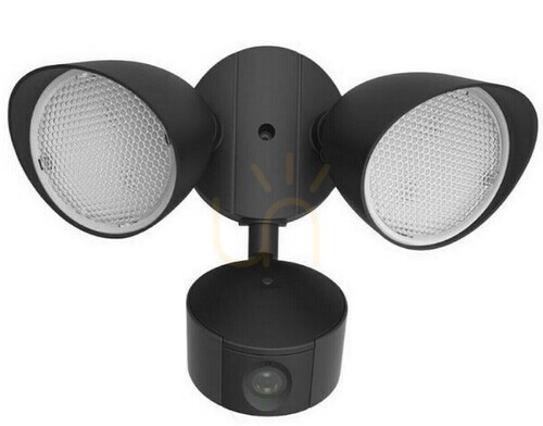 Check Outdoor Wall Lamp Lutec DRACO Black LED 19W 1200lm 7622220012