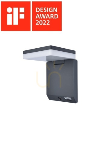 Check Outdoor Wall Lamp Lutec Moze Black LED 8W 800lm 4000K 6943101012