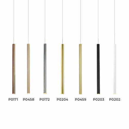 Check Pendant Light Max Light Organic P0459 brushed gold LED 3000K 1-light