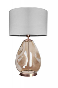 STORM L Transparent Handmade Table Lamp - Famlight small 3