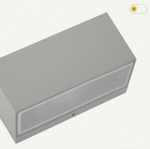 ASKER Big 1303 Aluminum 9006 E27 outdoor wall lamp Norlys small 2