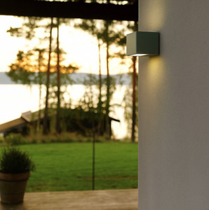 Outdoor wall lamp Asker Big 1305 Graphite 7016 Norlys small 8
