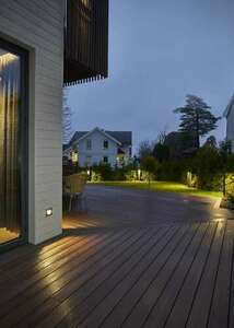 NAMSOS Mini 1340GR outdoor recessed lamp graphite 4.1W - NORLYS small 1