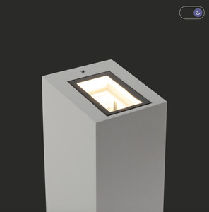 LILLEHAMMER 1581AL outdoor wall lamp grey 7.3W 3000K - NORLYS small 1