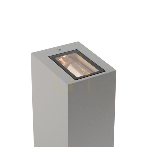 Check NORLYS LILLEHAMMER 1583AL outdoor wall light, aluminium RAL 9006, 7.3W 3000K